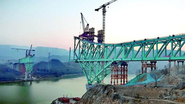 尖扎黄河特大桥 - 俄罗斯卫星通讯社