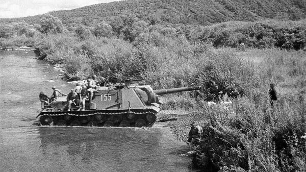 1945年8月13日——近卫军班长利马列夫在穆棱河的功绩 - 俄罗斯卫星通讯社