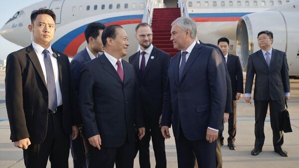 俄罗斯国家杜马主席沃洛金8月25日抵达中国 - 俄罗斯卫星通讯社