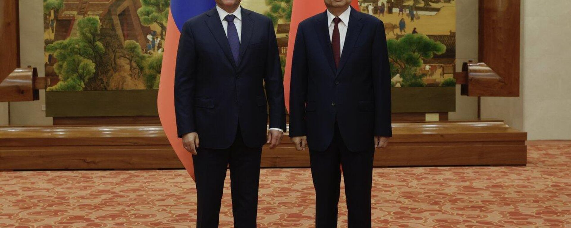 赵乐际会见俄杜马主席沃洛金 - 俄罗斯卫星通讯社, 1920, 26.08.2025