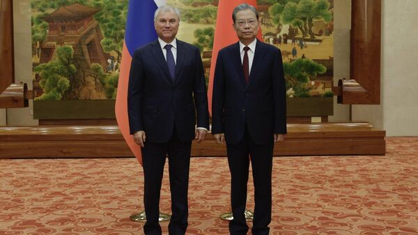 俄国家杜马主席：俄中议会合作促进两国伙伴关系加强 - 俄罗斯卫星通讯社