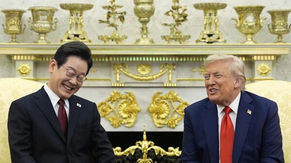 Donald Trump and Lee Jae Myung - 俄罗斯卫星通讯社