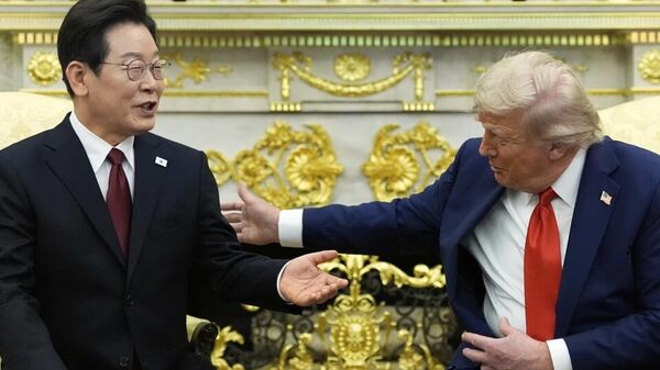 Donald Trump and Lee Jae Myung - 俄罗斯卫星通讯社
