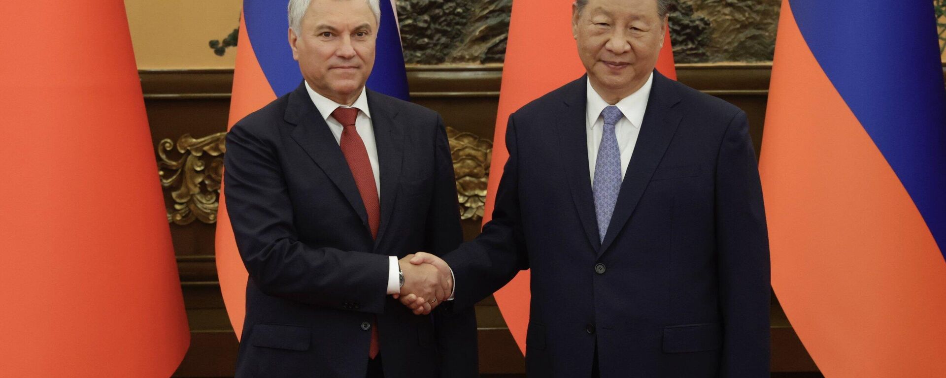 中国国家主席习近平在北京会见俄罗斯国家杜马主席沃洛金 - 俄罗斯卫星通讯社, 1920, 26.08.2025