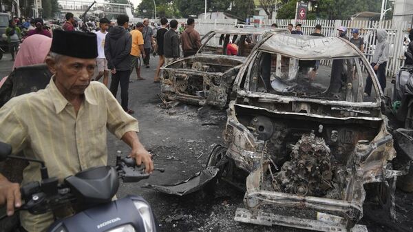 雅加达抗议活动 - 俄罗斯卫星通讯社