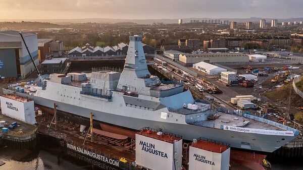 英国26型护卫舰 HMS Glasgow - 俄罗斯卫星通讯社