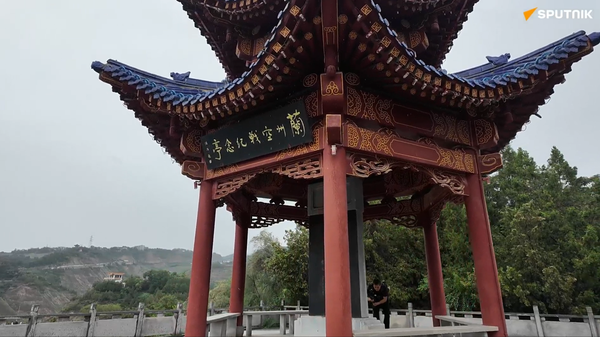 兰州空战纪念亭 - 俄罗斯卫星通讯社