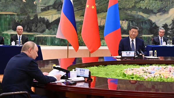 Официальный визит президента Владимира Путина в Китай - 俄罗斯卫星通讯社