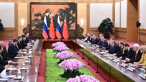 Официальный визит президента Владимира Путина в Китай - 俄罗斯卫星通讯社