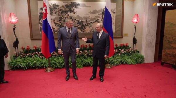 普京在中國會見斯洛伐克總理菲佐 - 俄羅斯衛星通訊社