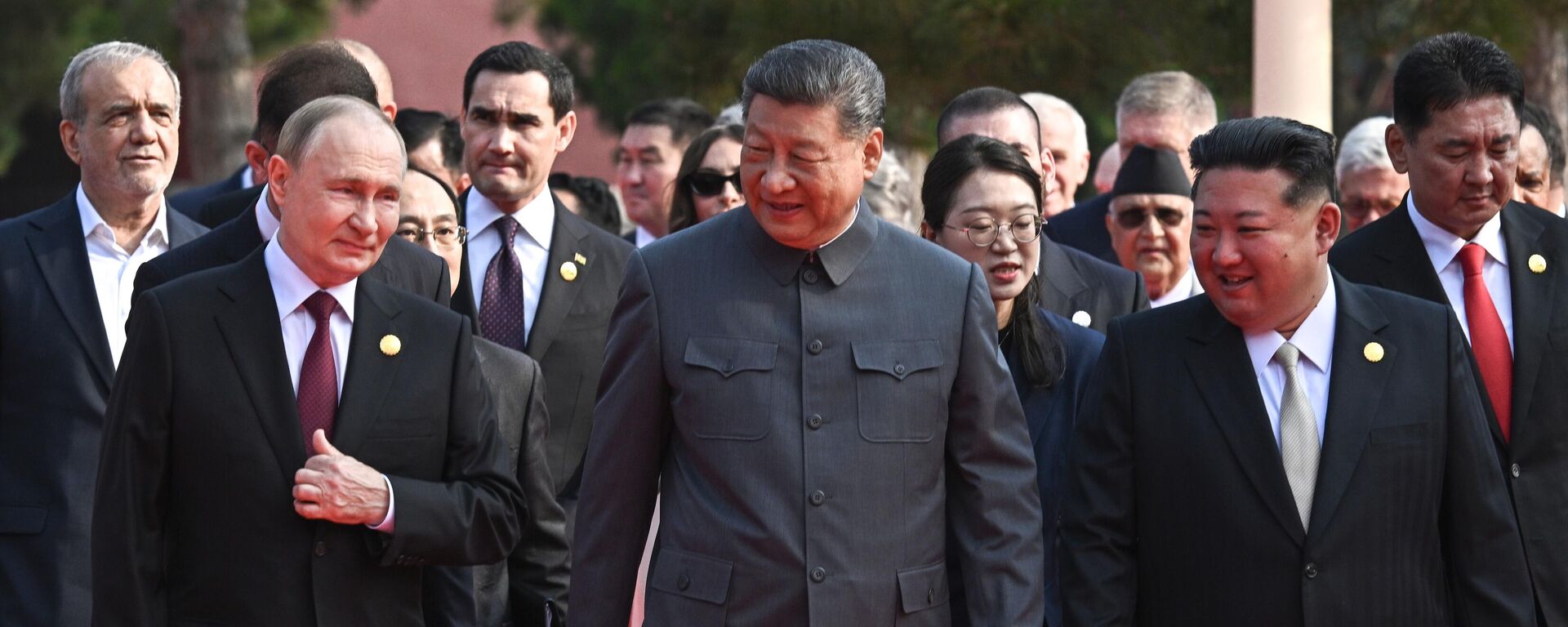 克宫：俄罗斯与中国、朝鲜的协作是为了我们三国的利益，而不是针对任何一国 - 俄罗斯卫星通讯社, 1920, 03.09.2025