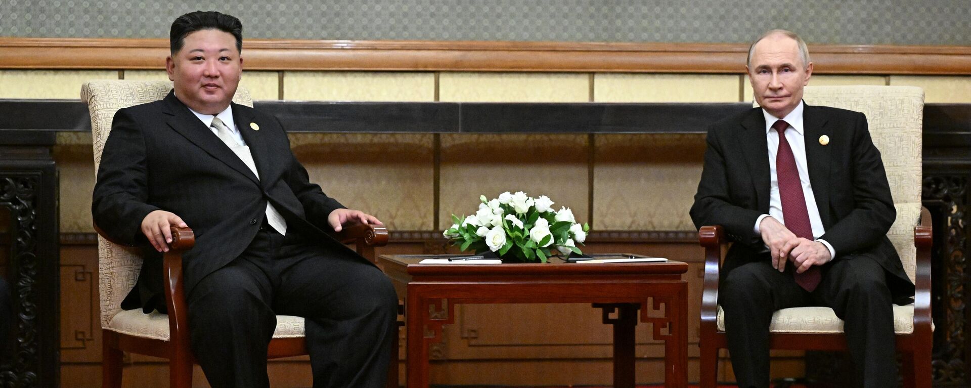 普京与金正恩会谈 - 俄罗斯卫星通讯社, 1920, 03.09.2025