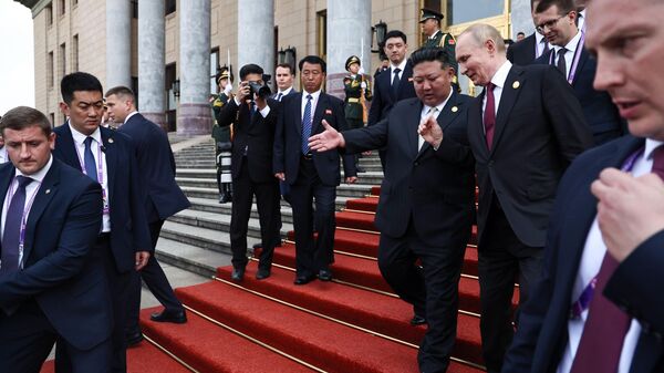 普京：訪華期間與金正恩共度大量時間 - 俄羅斯衛星通訊社