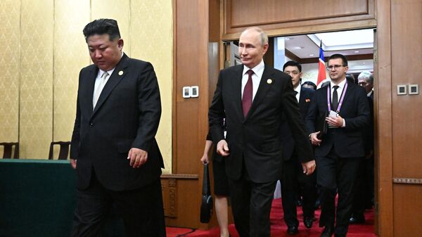 普京邀請金正恩訪問俄羅斯 - 俄羅斯衛星通訊社