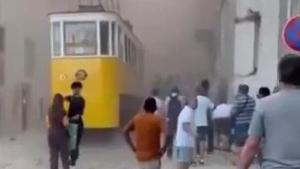 里斯本缆车侧翻出轨事故（资料图片） - 俄罗斯卫星通讯社