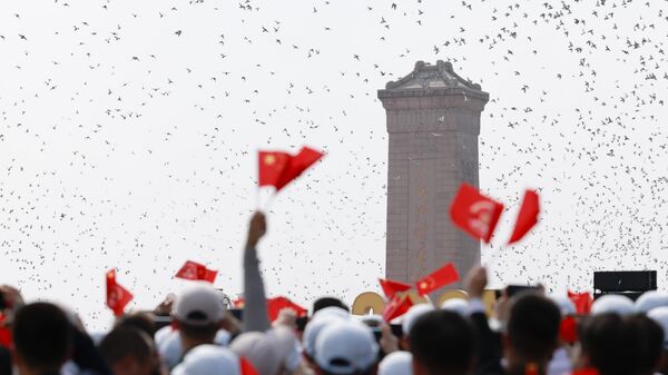 Военный парад в Пекине по случаю 80-летия окончания Второй мировой войны - 俄罗斯卫星通讯社