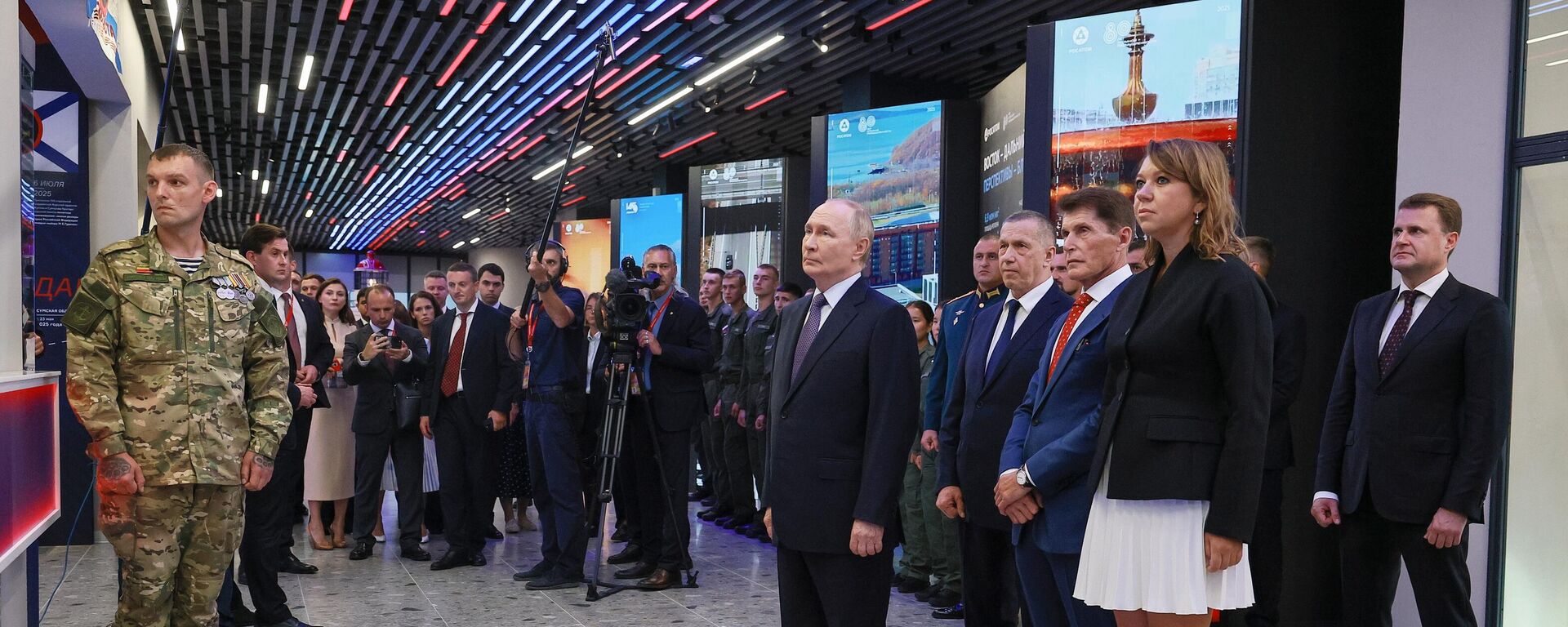 普京為連接雅庫特和哈巴羅夫斯克邊疆區的太平洋鐵路舉行開通儀式 - 俄羅斯衛星通訊社, 1920, 04.09.2025