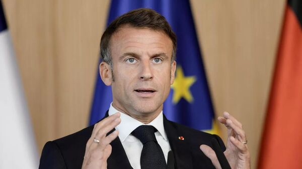 法国总统埃马纽埃尔·马克龙 - 俄罗斯卫星通讯社