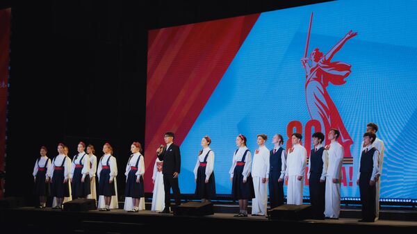 中俄青少年手拉手合唱團專場演出在北京舉行 - 俄羅斯衛星通訊社