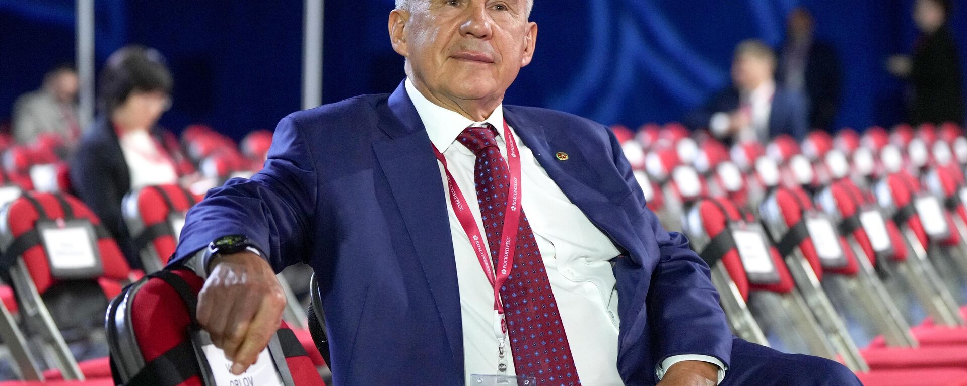 俄罗斯鞑靼斯坦共和国行政长官鲁斯塔姆·明尼哈诺夫 俄罗斯鞑靼斯坦共和国行政长官鲁斯塔姆·明尼哈诺夫 - 俄罗斯卫星通讯社, 1920, 14.11.2025