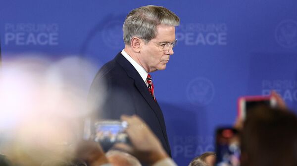 美国财长贝森特 - 俄罗斯卫星通讯社