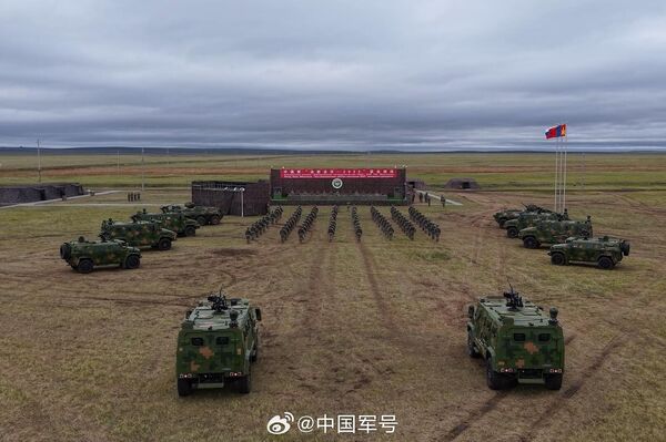 中俄蒙首次举行边防合作联合演练 中俄蒙首次举行边防合作联合演练 - 俄罗斯卫星通讯社