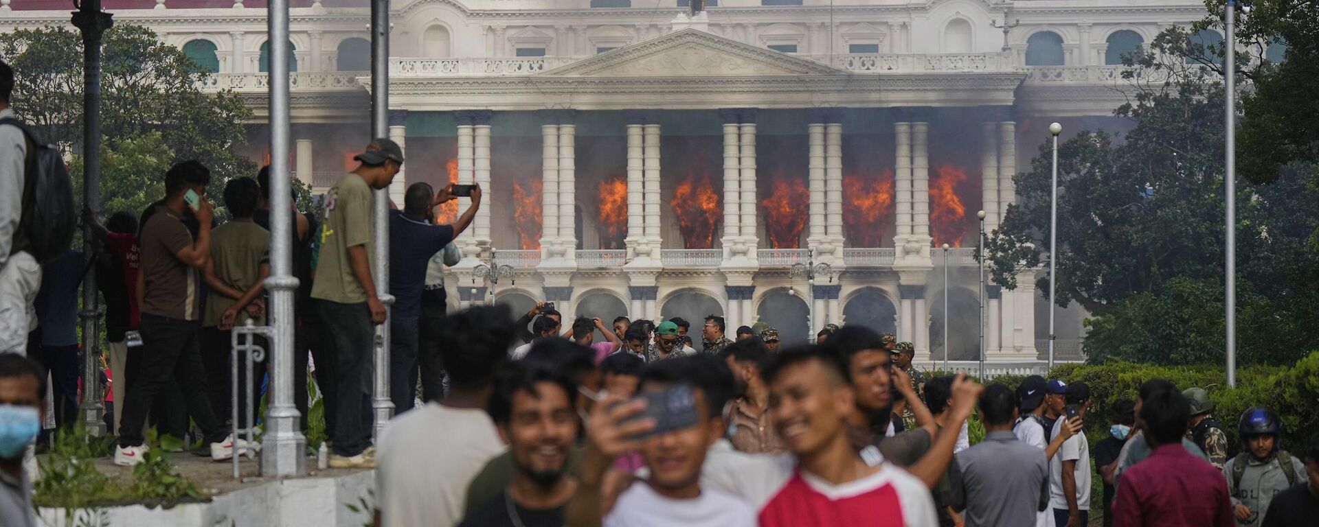 媒體：尼泊爾騷亂死亡人數增加到30人 - 俄羅斯衛星通訊社, 1920, 10.09.2025