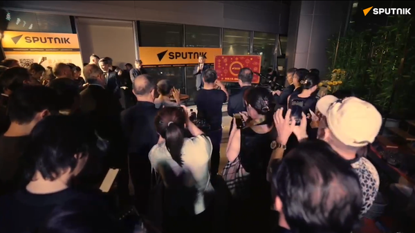 【俄羅斯衛星通訊社】上合組織秘書長祝賀衛星通訊社北京新址啓動運營 - 俄羅斯衛星通訊社