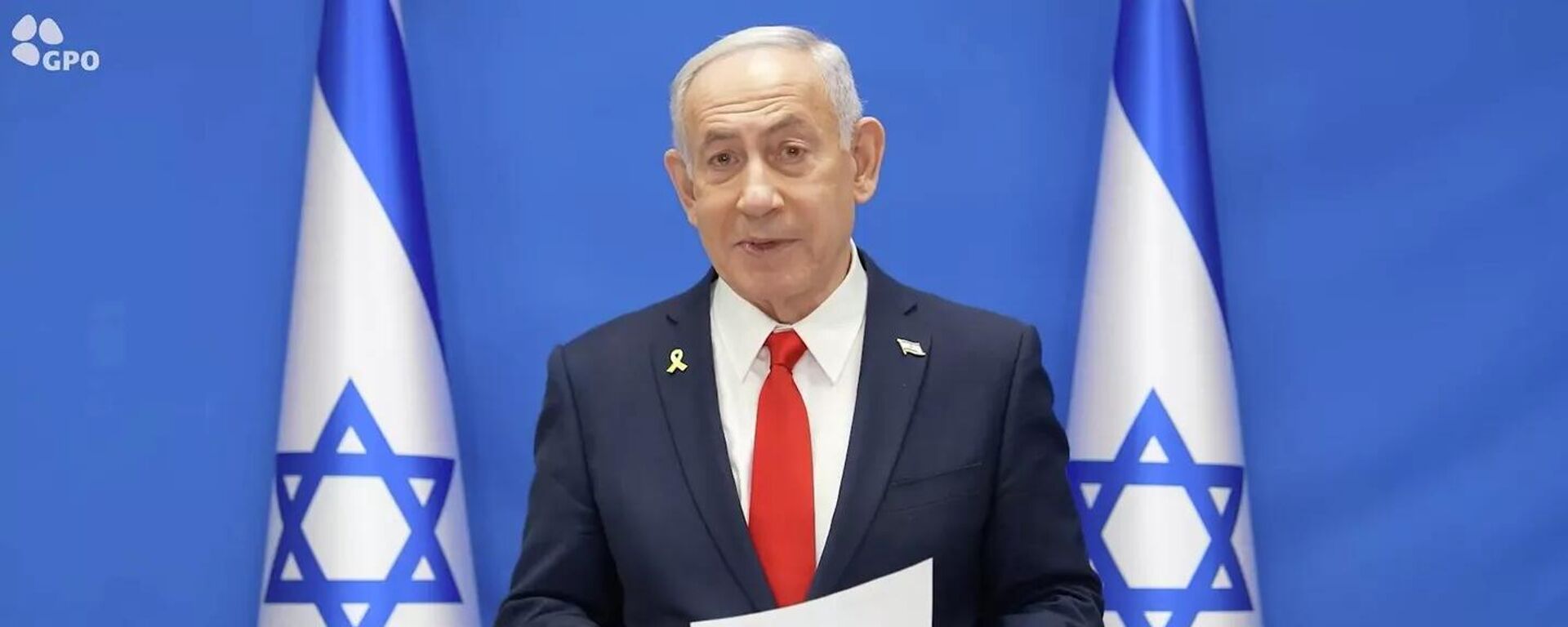 以色列總理內塔尼亞胡 - 俄羅斯衛星通訊社, 1920, 22.09.2025