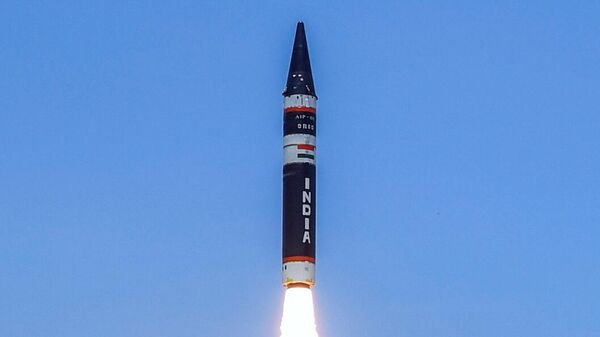 Баллистическая ракета Agni P - 俄罗斯卫星通讯社