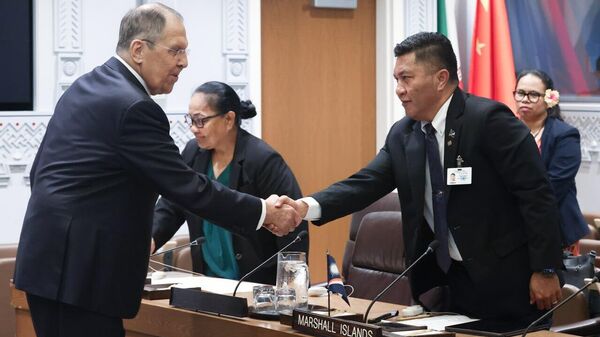 拉夫罗夫在联合国会见太平洋岛国外长 - 俄罗斯卫星通讯社
