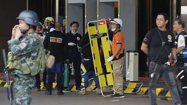 菲律賓地震死亡人數為68人，近560人受傷 - 俄羅斯衛星通訊社