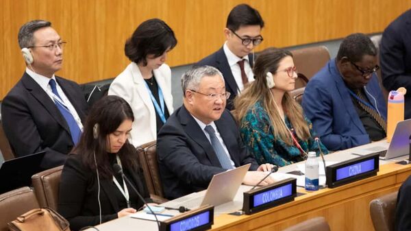 中方代表28國，敦促西方國家取消單邊強制措施 - 俄羅斯衛星通訊社