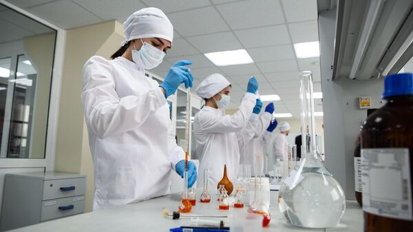 俄罗斯Pharmasyntez集团公司的企业实验室 - 俄罗斯卫星通讯社