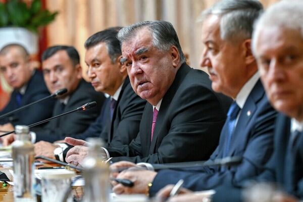 普京會晤拉赫蒙 - 俄羅斯衛星通訊社