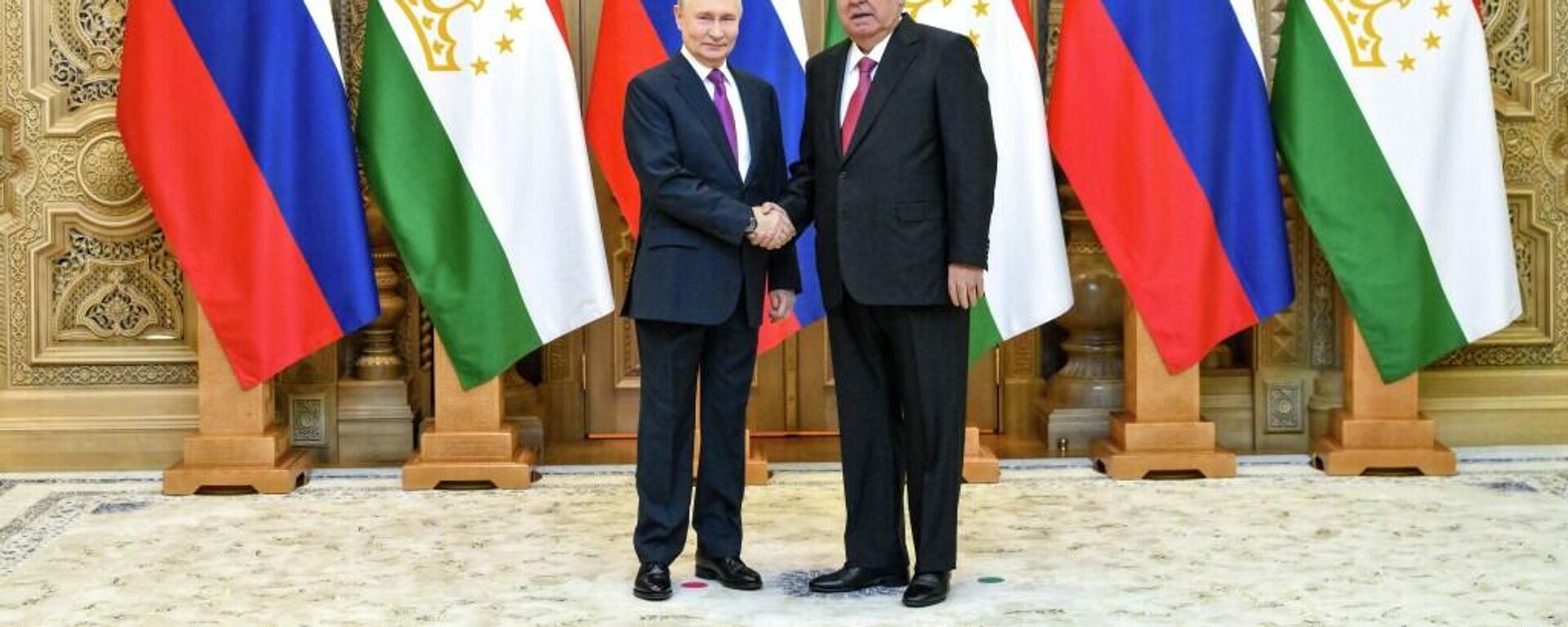 普京会晤拉赫蒙：俄塔关系正在全方位积极发展 - 俄罗斯卫星通讯社, 1920, 09.10.2025