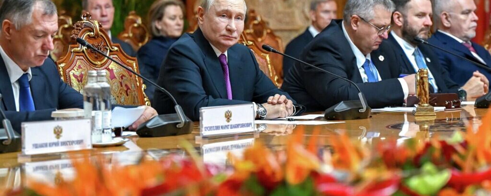 普京：俄罗斯和塔吉克斯坦积极发展国防和军事技术合作 - 俄罗斯卫星通讯社, 1920, 09.10.2025