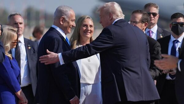 特朗普专机降落以色列 - 俄罗斯卫星通讯社