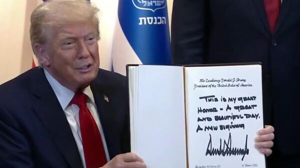 特朗普称今日为“伟大的一天”和“新起点” - 俄罗斯卫星通讯社