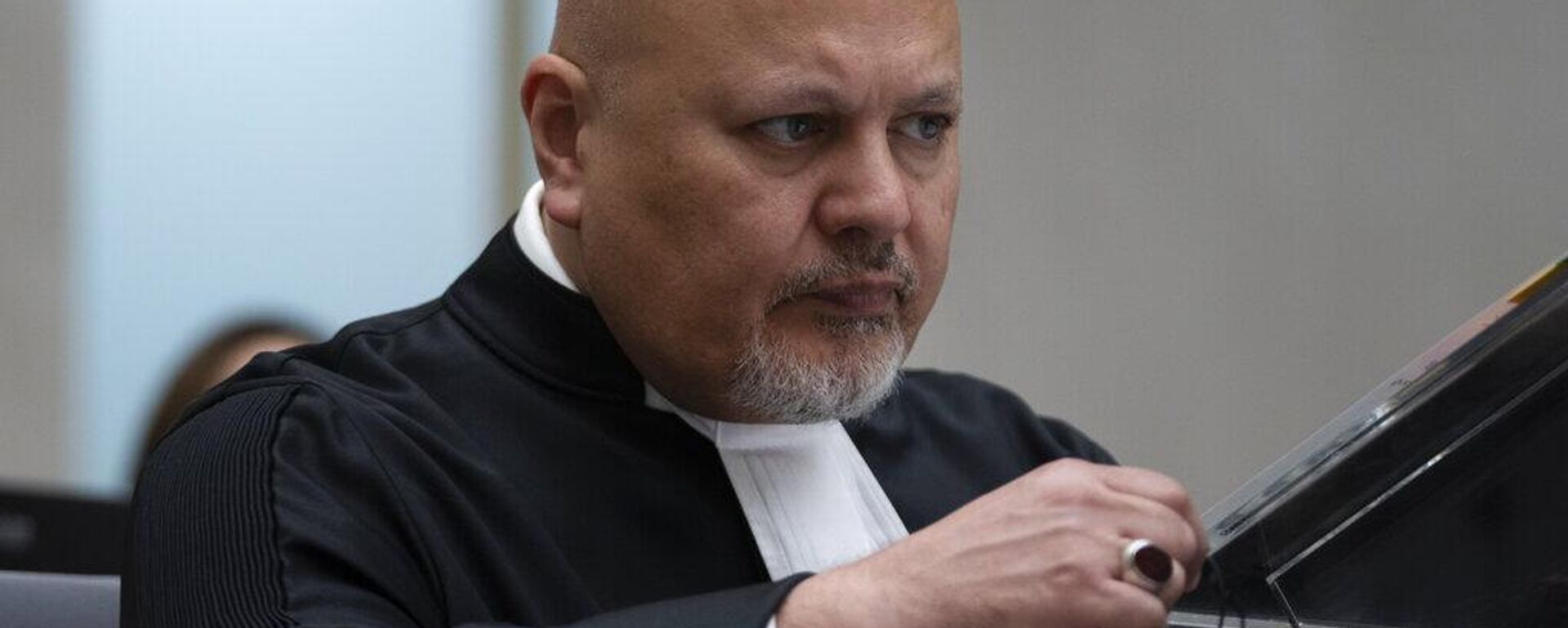 國際刑事法院首席檢察官卡里姆·汗 - 俄羅斯衛星通訊社, 1920, 14.10.2025