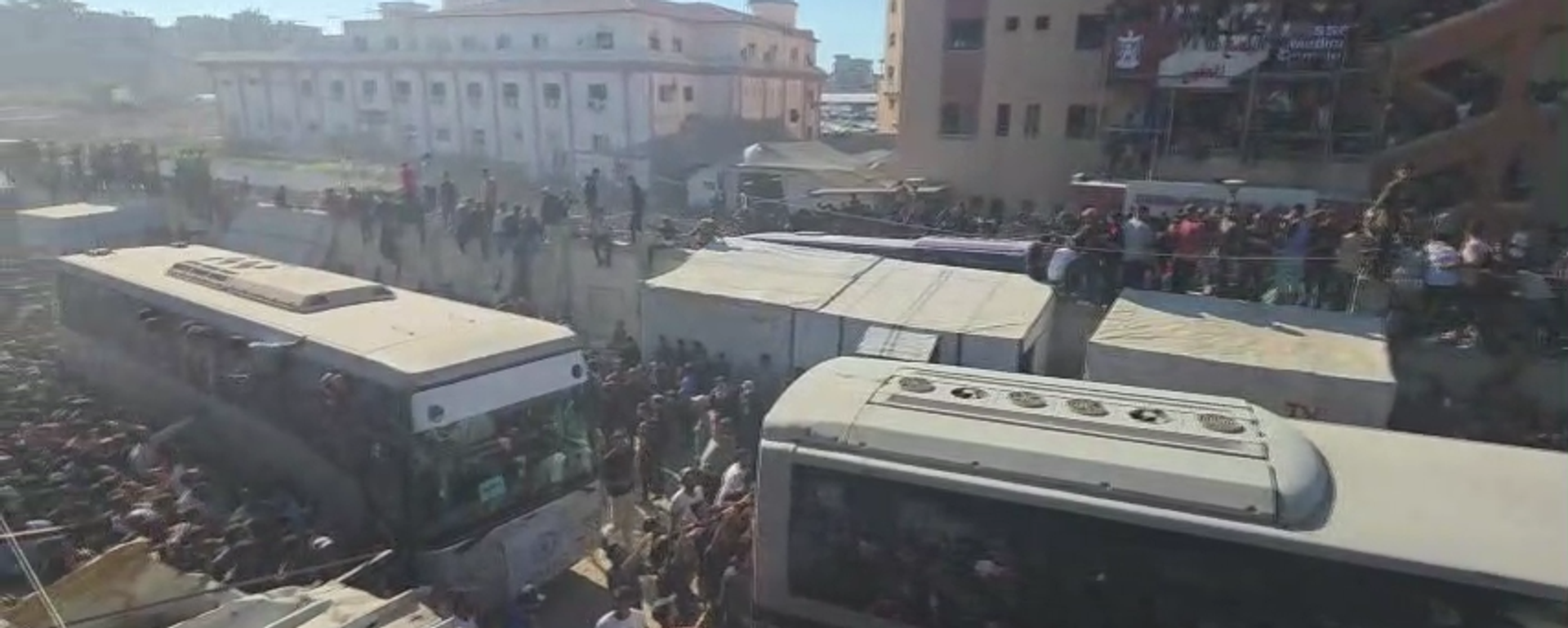 首批巴勒斯坦获释者已抵达西岸和加沙 - 俄罗斯卫星通讯社, 1920, 14.10.2025