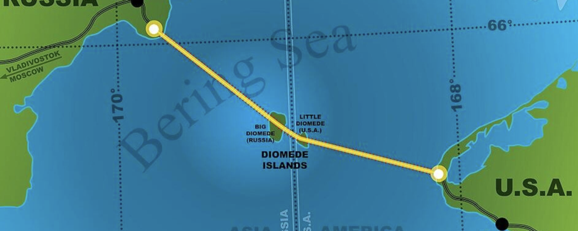 俄罗斯-阿拉斯加隧道将为全球贸易开辟全新通道：如何实现 - 俄罗斯卫星通讯社, 1920, 18.10.2025