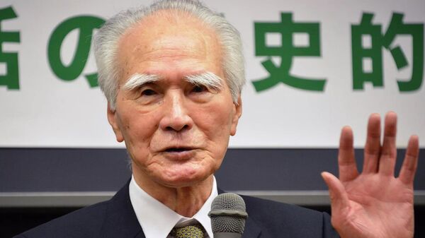 日本前首相村山富市（资料图） - 俄罗斯卫星通讯社