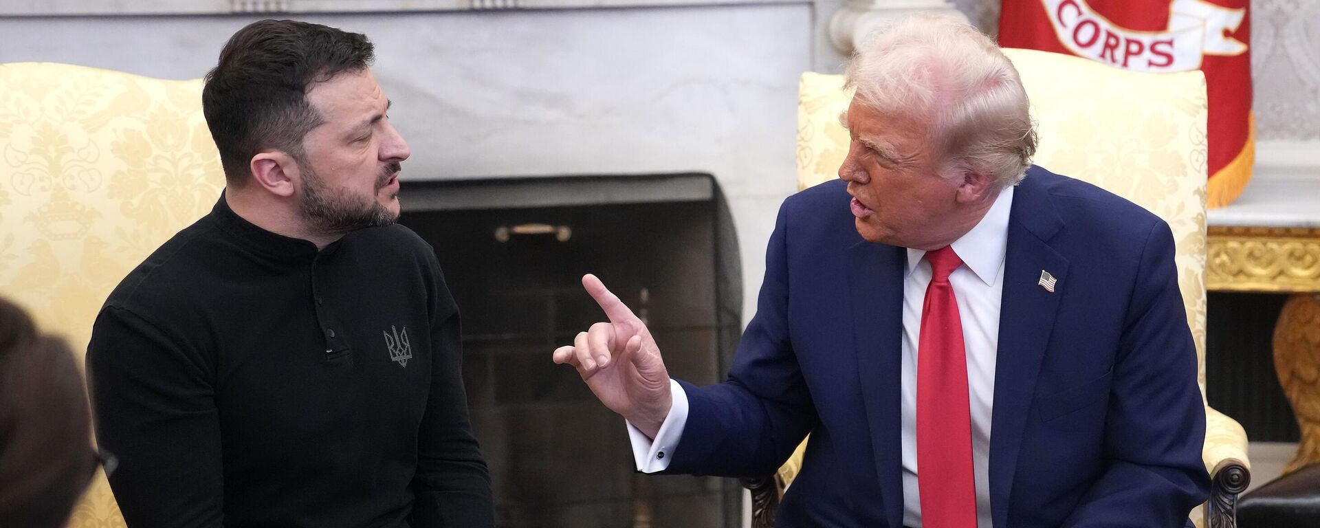 特朗普与泽连斯基（资料图片） - 俄罗斯卫星通讯社, 1920, 20.10.2025