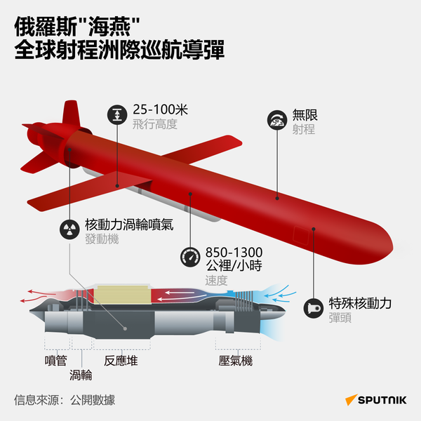 俄羅斯海燕全球射程洲際巡航導彈 俄羅斯海燕全球射程洲際巡航導彈 - 俄羅斯衛星通訊社