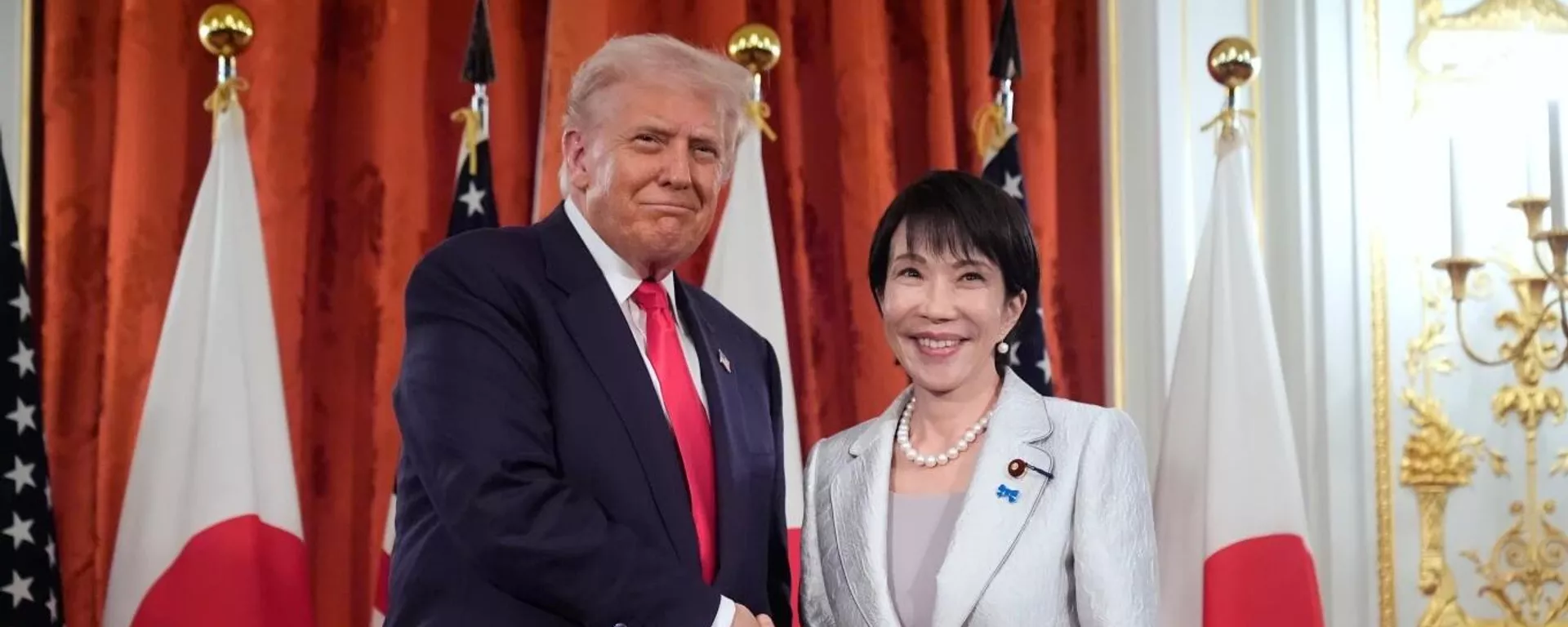 特朗普将于周四在白宫会见日本首相 - 俄罗斯卫星通讯社, 1920, 19.03.2026