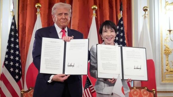 特朗普与高市早苗签署确保稀土供应的协议 - 俄罗斯卫星通讯社