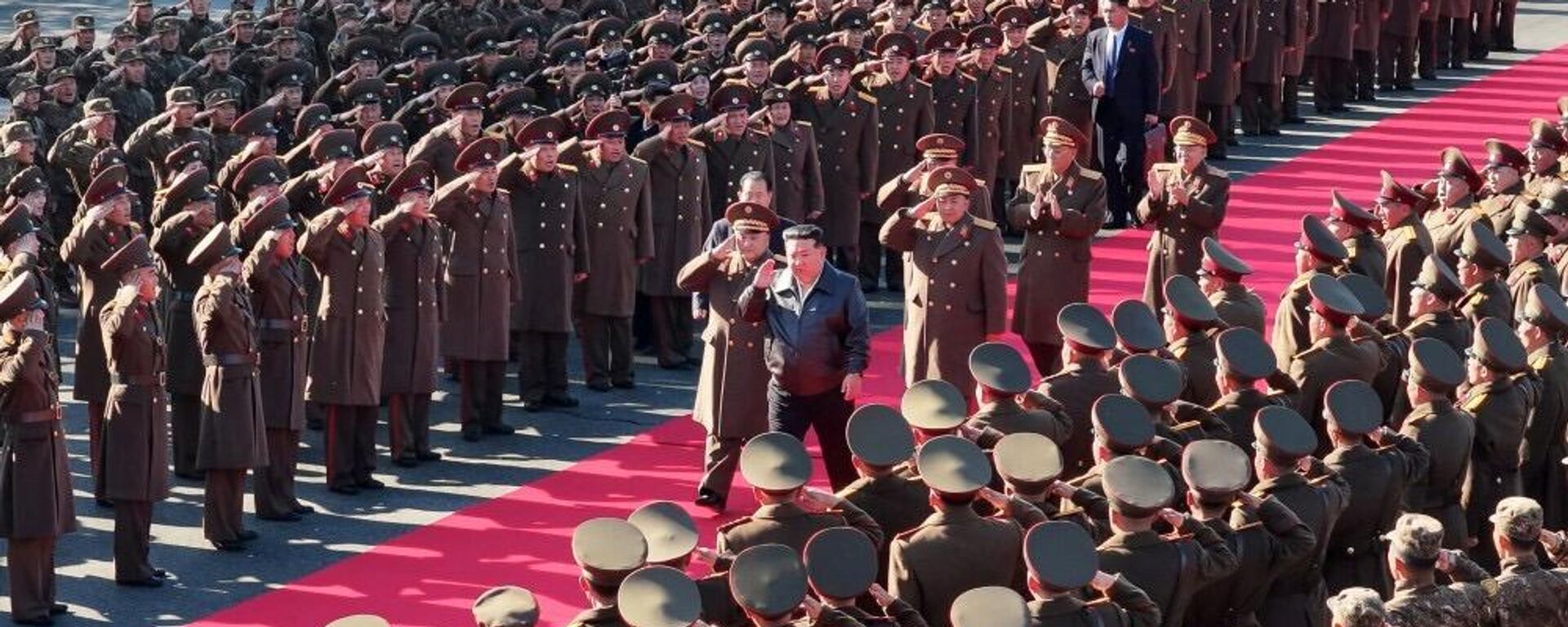 金正恩视察朝鲜人民军第11军指挥部 - 俄罗斯卫星通讯社, 1920, 02.11.2025