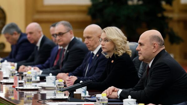 俄總理米舒斯京向習近平轉達俄總統普京最誠摯的問候 - 俄羅斯衛星通訊社