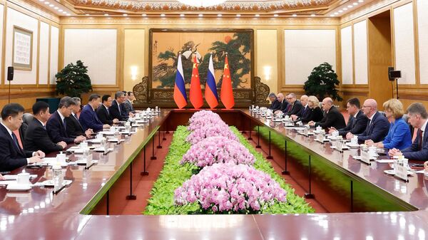 克宫：俄总理已向普京汇报与习近平会谈的全部内容 - 俄罗斯卫星通讯社